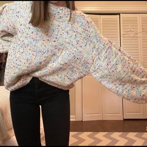 a fun oversized sweater! NWT